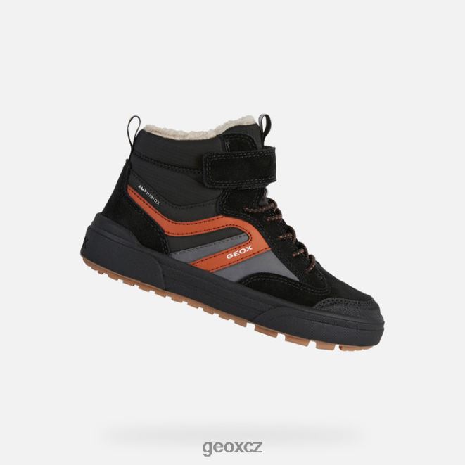 weemble abx junior 4NH061076 černá/rez Geox