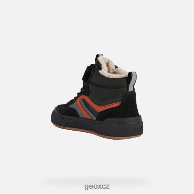 weemble abx junior 4NH061076 černá/rez Geox