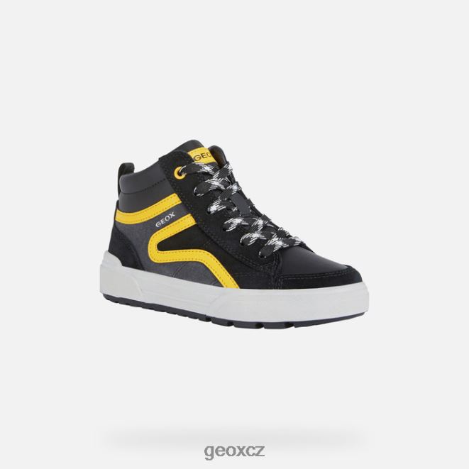 weemble chlapec 4NH061370 černá/žlutá Geox