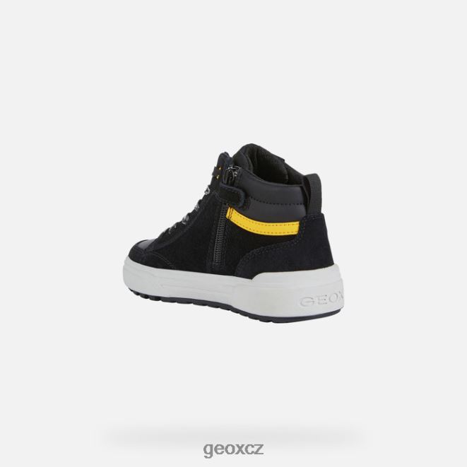 weemble chlapec 4NH061370 černá/žlutá Geox