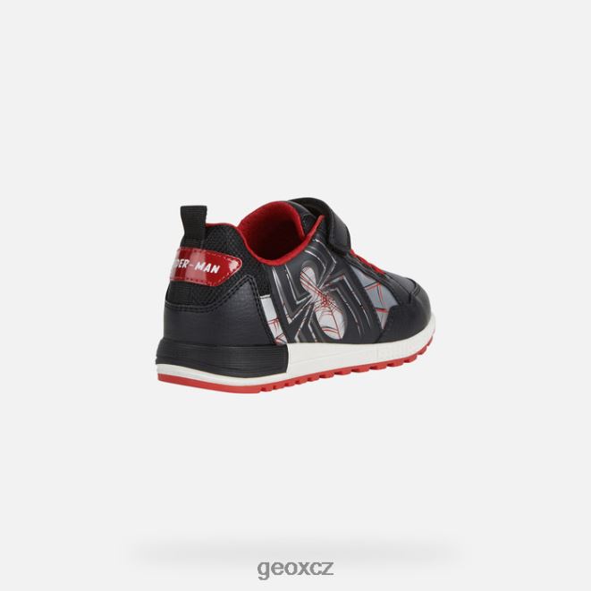 alben junior 4NH061133 Černá červená Geox