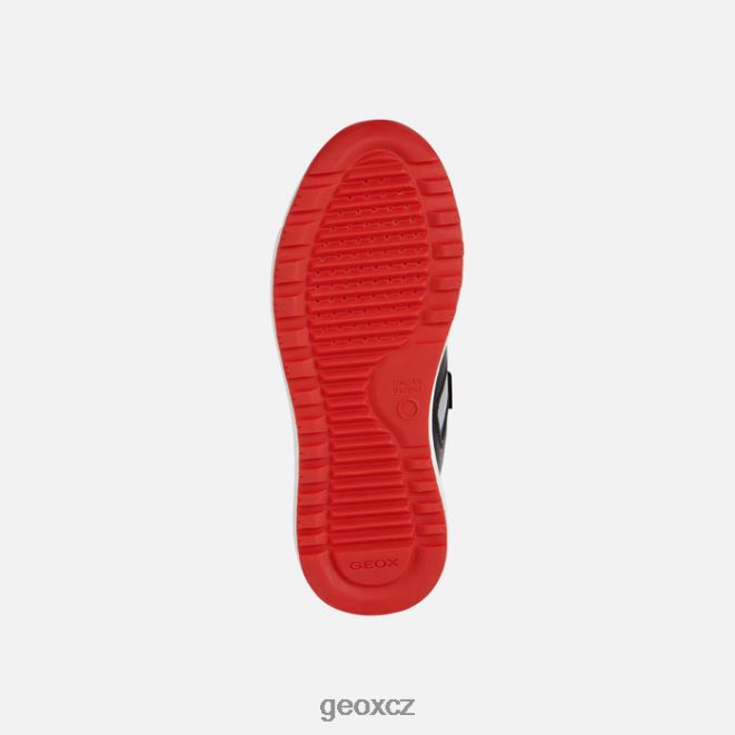 alben junior 4NH061133 Černá červená Geox