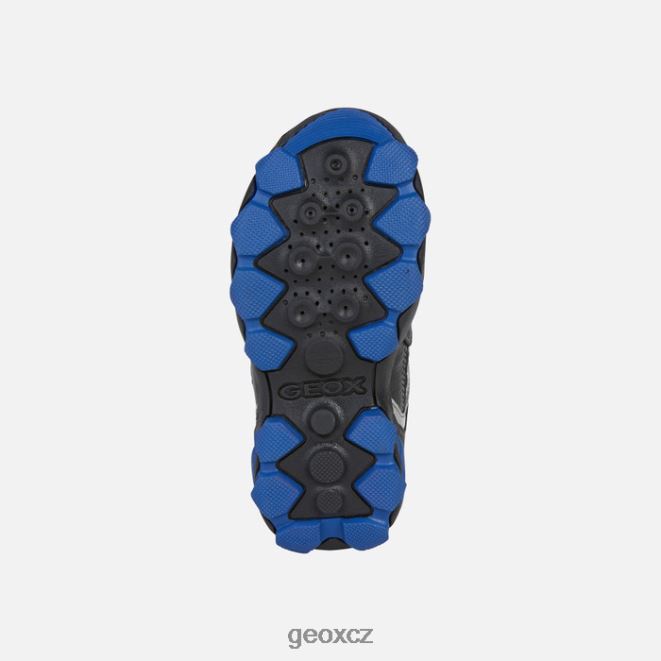 buller junior 4NH061009 Černá červená Geox