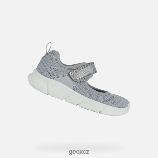 aril dívka 4NH06987 stříbrný Geox