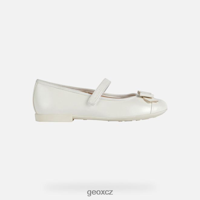 plie dívka 4NH061877 bílý Geox