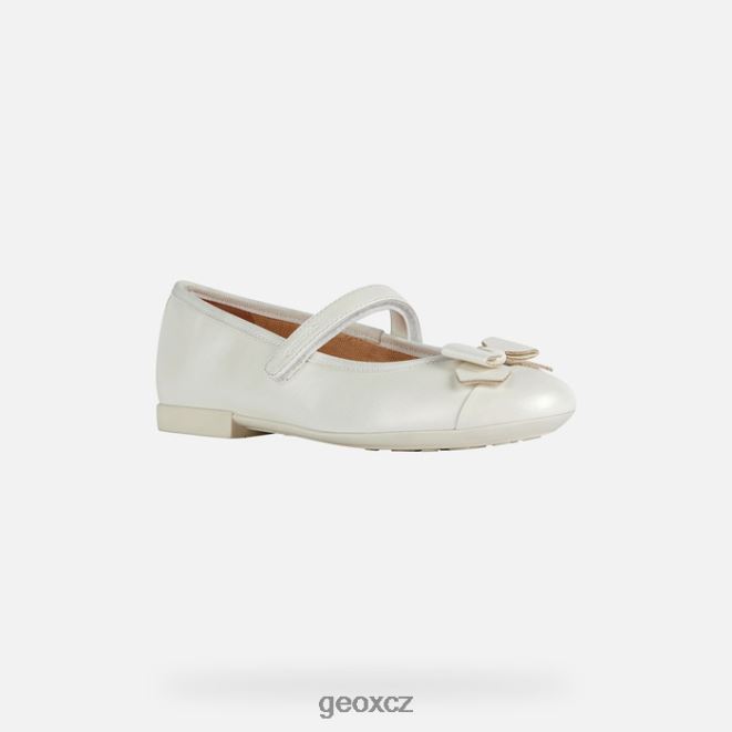 plie dívka 4NH061877 bílý Geox