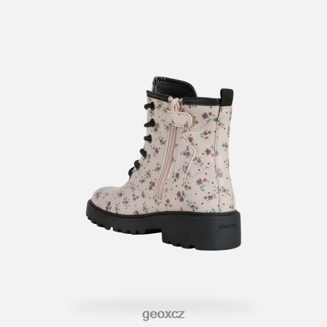 casey dívka 4NH061026 světlá růže Geox