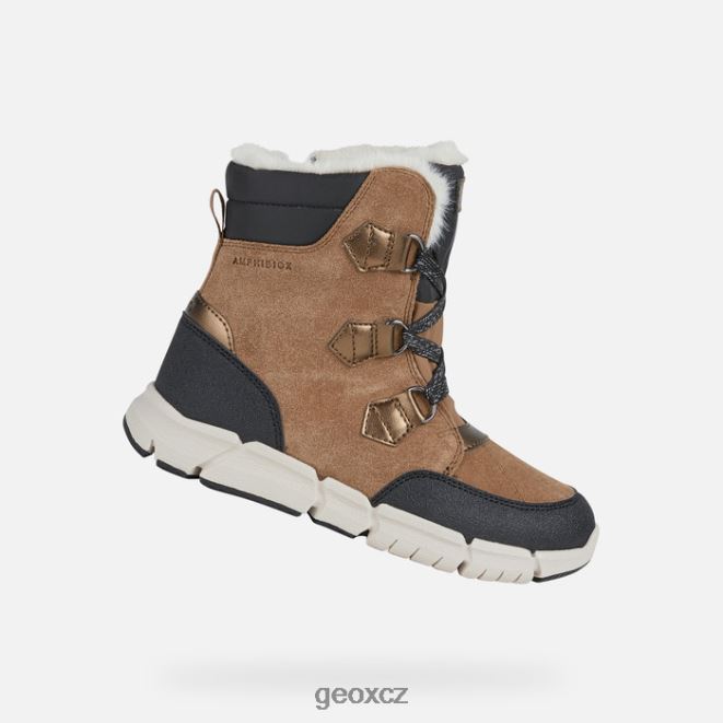 flexyper abx dívka 4NH061092 whisky/černá Geox