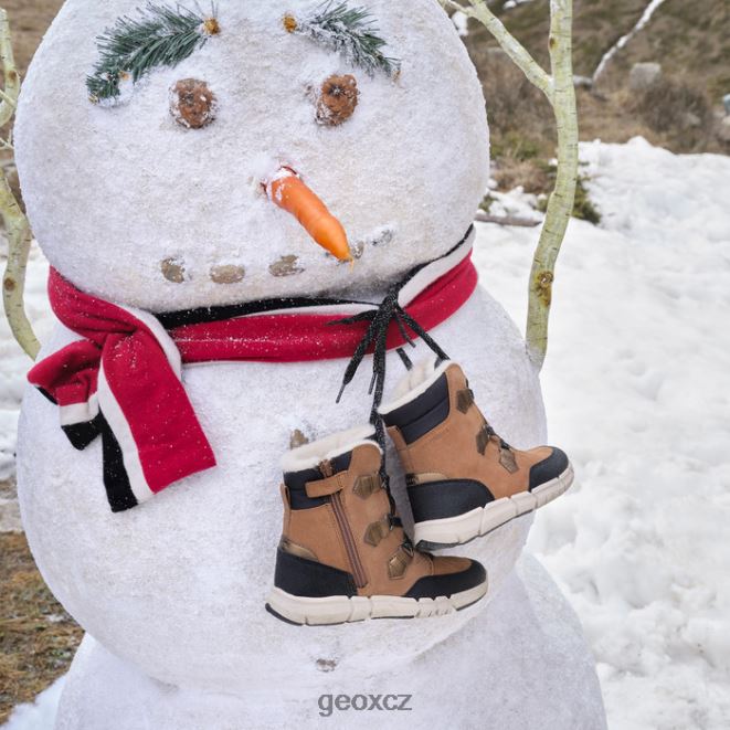 flexyper abx dívka 4NH061092 whisky/černá Geox