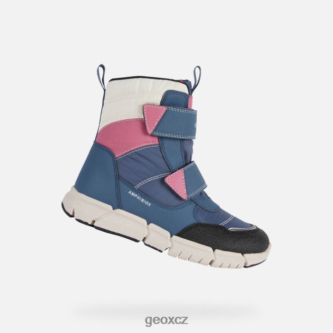 flexyper abx junior 4NH061042 avio/fuchsie Geox