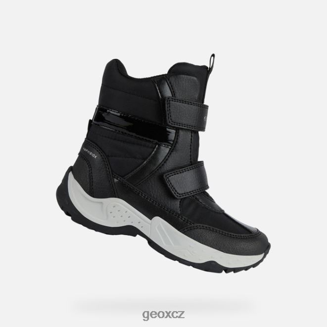 sentiero abx dívka 4NH061014 Černá Geox