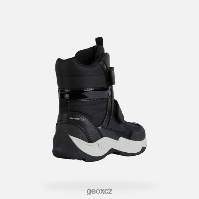 sentiero abx dívka 4NH061014 Černá Geox