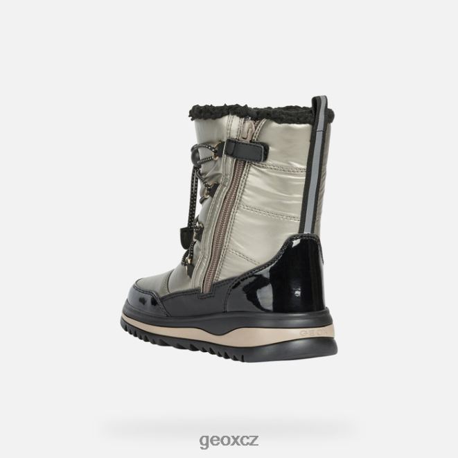 adelhide abx dívka 4NH061231 dk zlatá/černá Geox