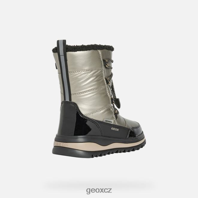 adelhide abx dívka 4NH061231 dk zlatá/černá Geox