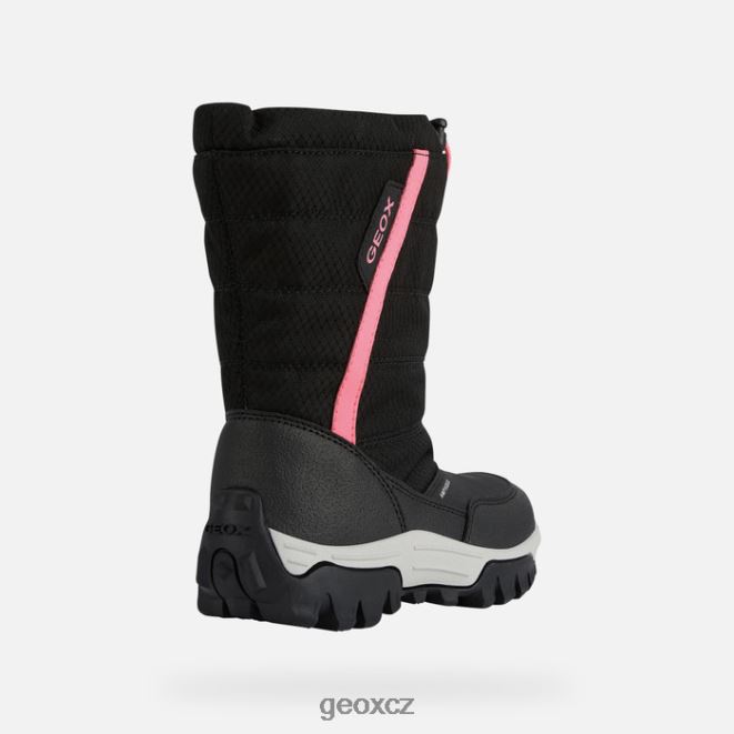 himalaya abx junior 4NH061155 černá/fuchsiová Geox