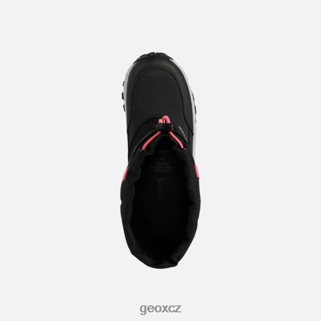 himalaya abx junior 4NH061155 černá/fuchsiová Geox