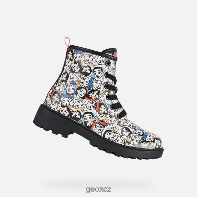 casey dívka 4NH061201 bílá/vícebarevná Geox