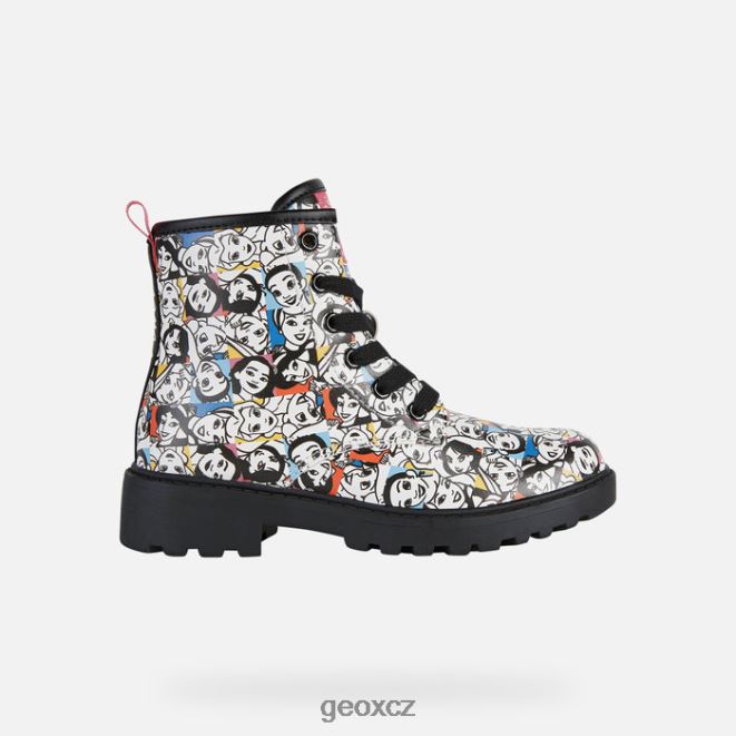 casey dívka 4NH061201 bílá/vícebarevná Geox