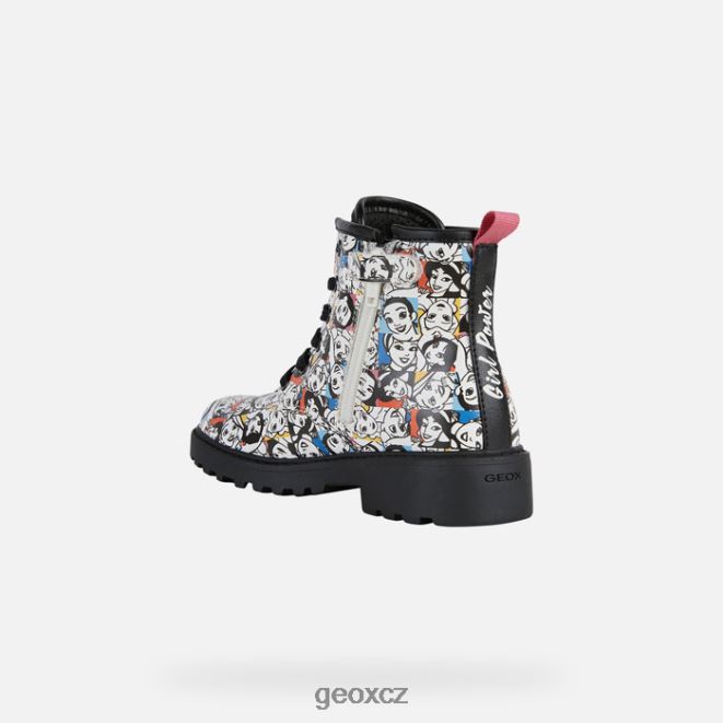 casey dívka 4NH061201 bílá/vícebarevná Geox