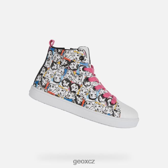 dívka kathe 4NH061145 bílý černý Geox