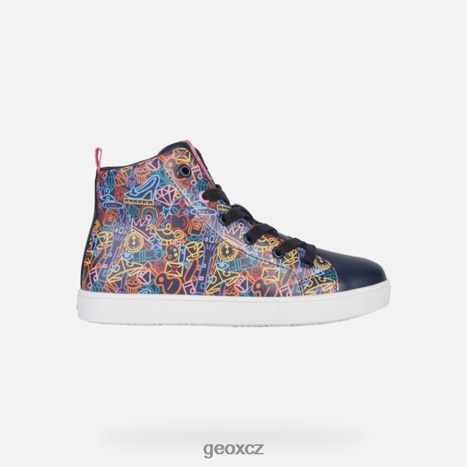 dívka kathe 4NH061146 námořnictvo/fuchsie Geox