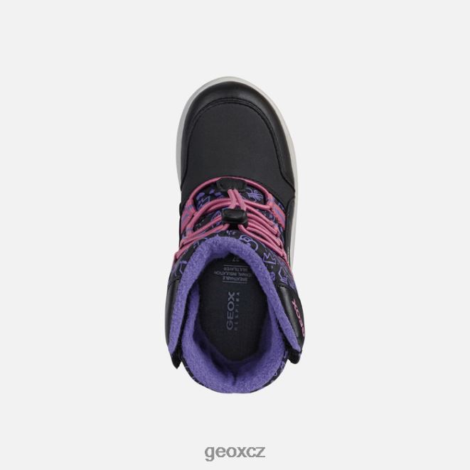 roby dívka 4NH061254 černá/fuchsiová Geox