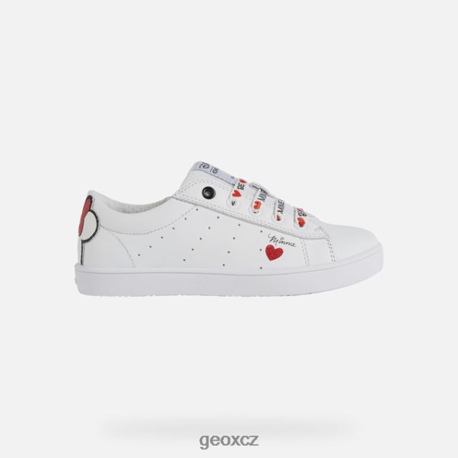 dívka kathe 4NH061233 bílá/červená Geox