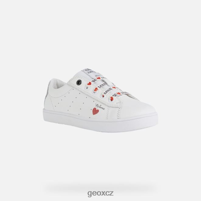 dívka kathe 4NH061233 bílá/červená Geox