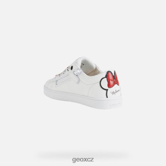 dívka kathe 4NH061233 bílá/červená Geox