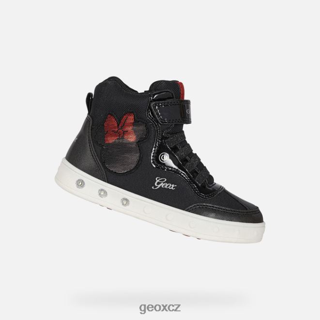 skylin dívka 4NH061218 Černá červená Geox