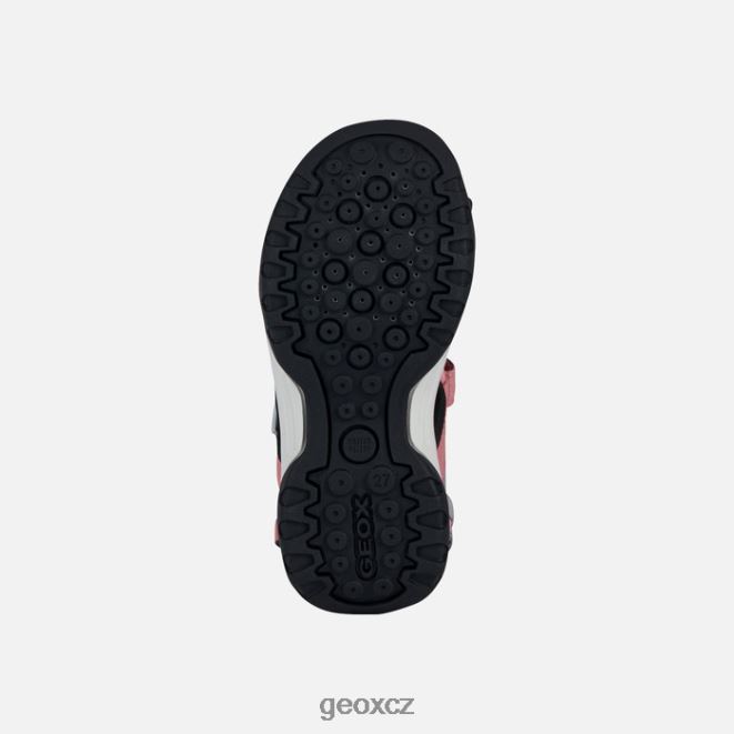 borealis dívka 4NH061045 černá/šedá Geox