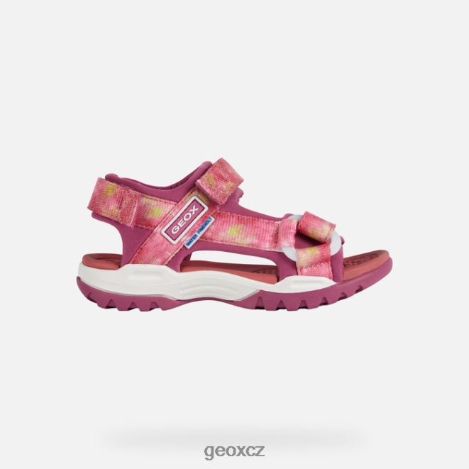 borealis dívka 4NH061080 brambořík/světlý korál Geox