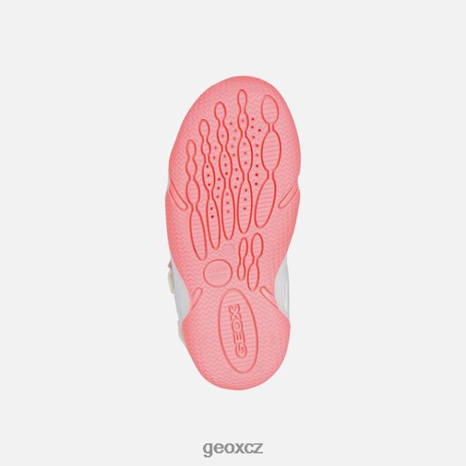 brodivý junior 4NH061047 fluo fuchsiová/bílá Geox