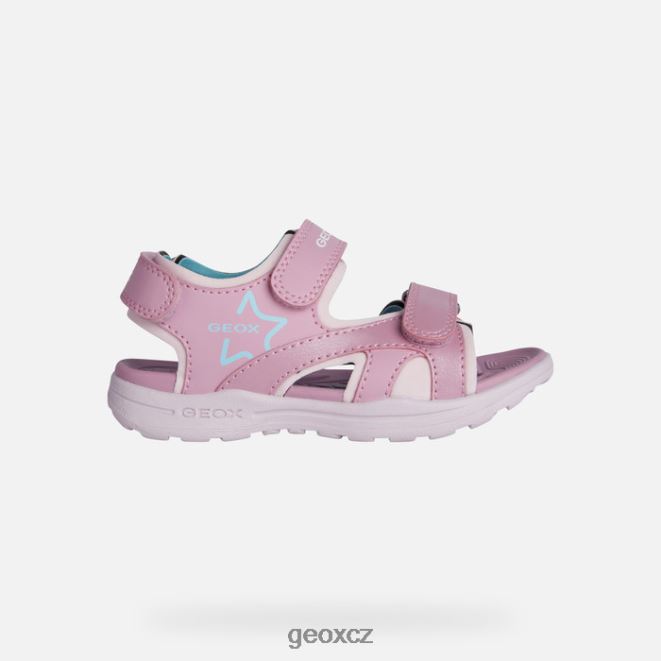 vaniett dívka 4NH061142 růžová/akva Geox