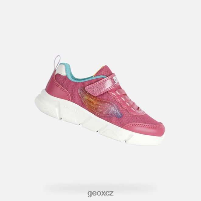 aril dívka 4NH061081 fuchsiová/vícebarevná Geox