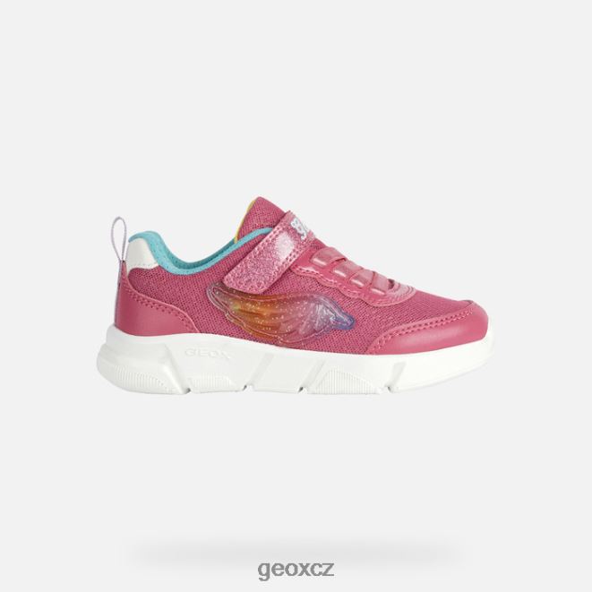 aril dívka 4NH061081 fuchsiová/vícebarevná Geox