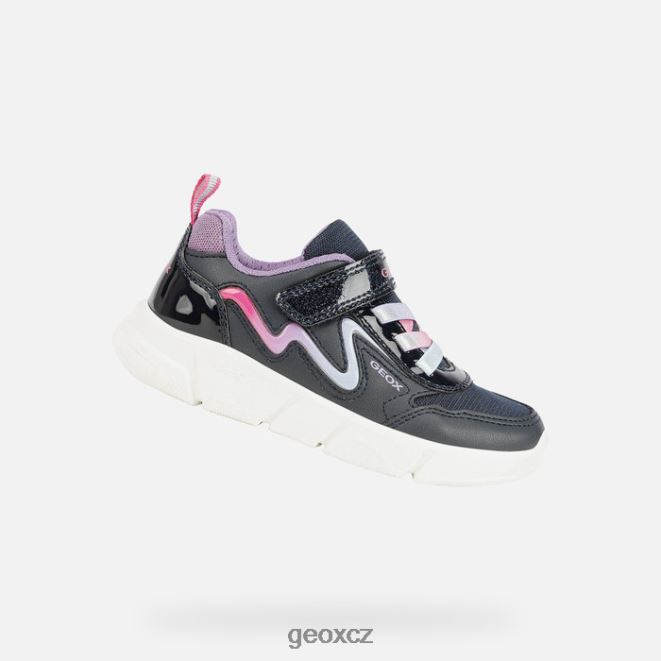 aril dívka 4NH061119 námořnictvo/orchideje Geox