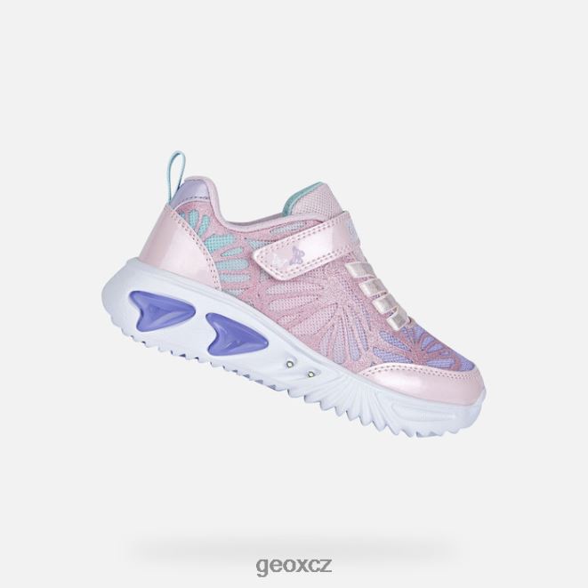 asistenční dívka 4NH06996 růžová/lila Geox