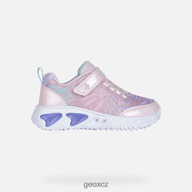 asistenční dívka 4NH06996 růžová/lila Geox