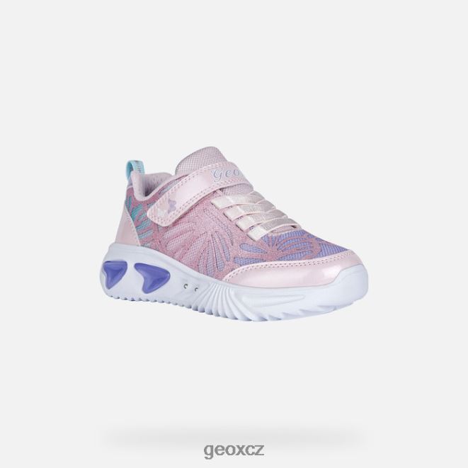 asistenční dívka 4NH06996 růžová/lila Geox