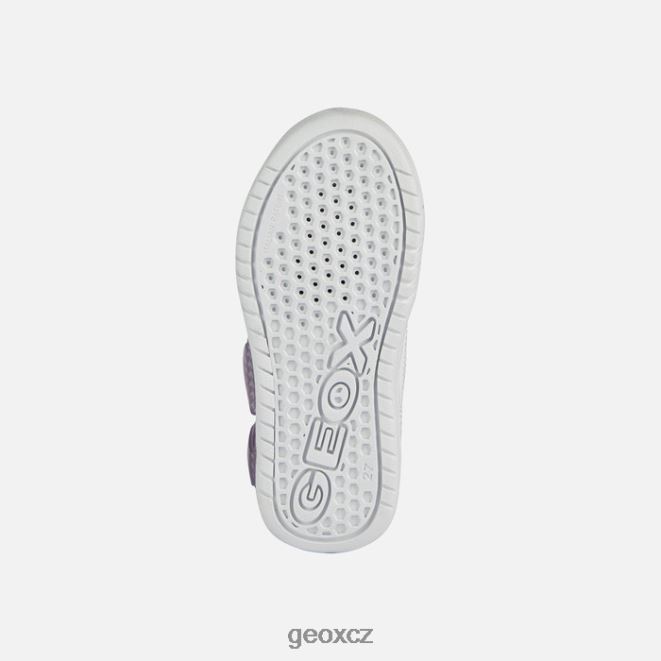 illuminus junior 4NH061910 bílá/lila Geox