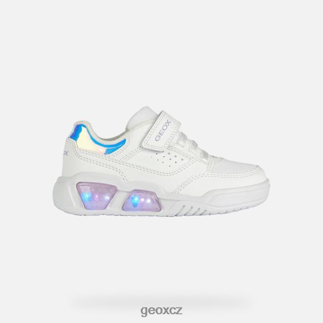 illuminus junior 4NH061910 bílá/lila Geox