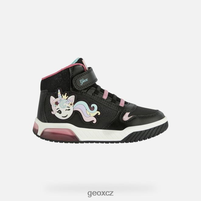 inek dívka 4NH061117 černá/vícebarevná Geox