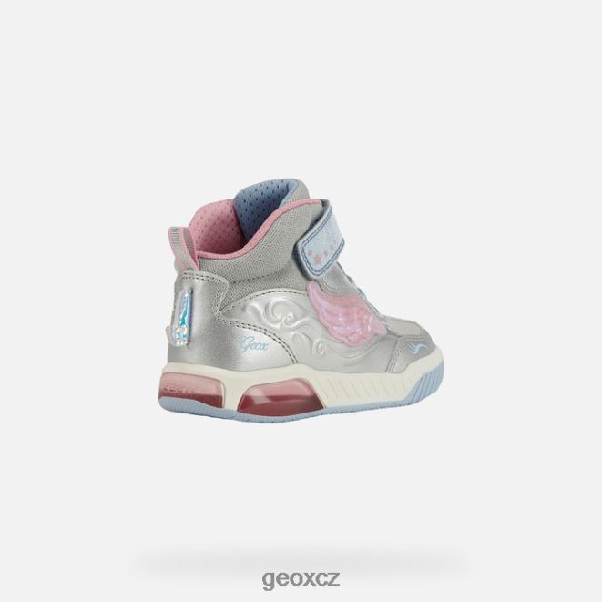 inek dívka 4NH061221 stříbro/nebe Geox