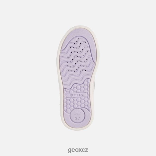 skylin dívka 4NH061220 stříbro/fuchsie Geox