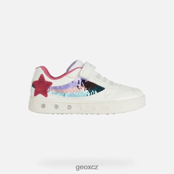 skylin dívka 4NH061879 bílá/vícebarevná Geox