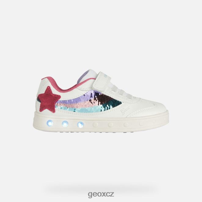 skylin dívka 4NH061879 bílá/vícebarevná Geox