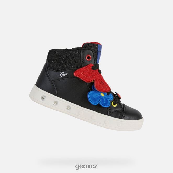 skylin dívka 4NH061935 černá/vícebarevná Geox