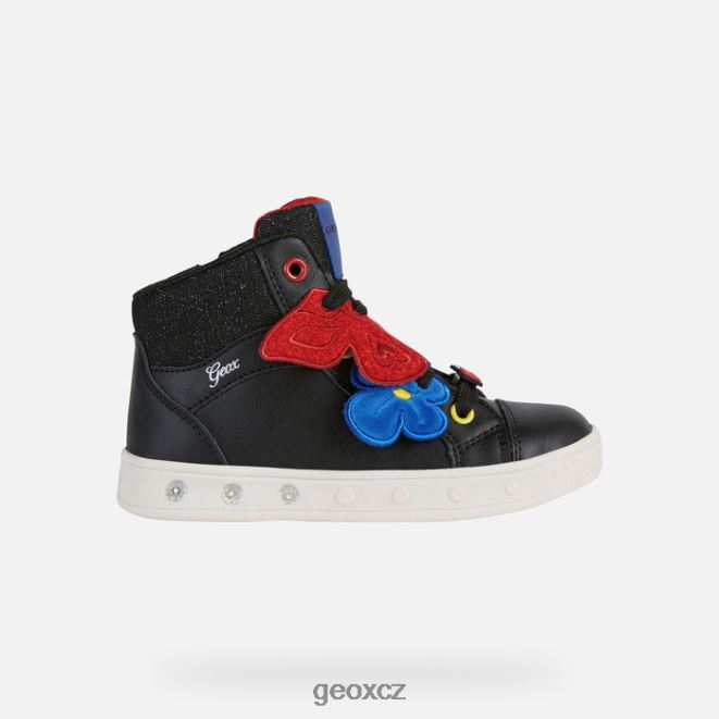 skylin dívka 4NH061935 černá/vícebarevná Geox