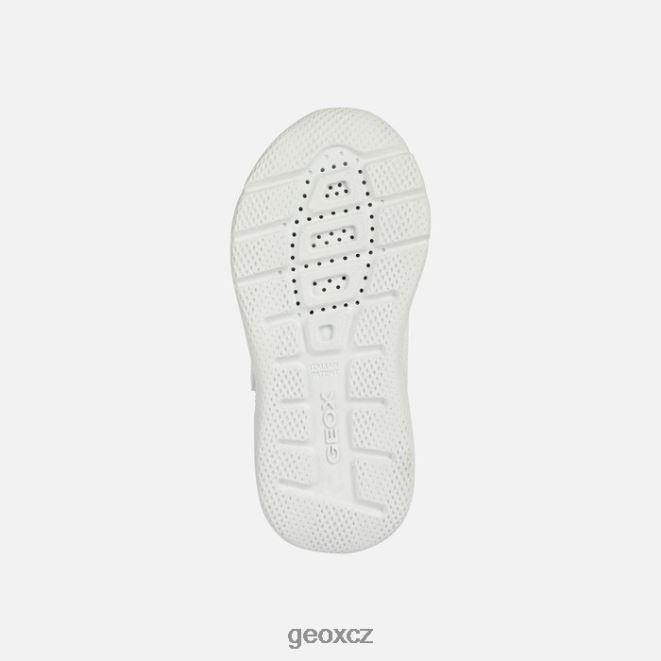 sprinterská dívka 4NH061898 bílá/fuchsiová Geox